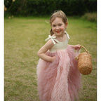 Rose Blossom Tulle Princess Gown