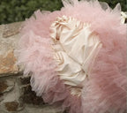 Rose Blossom Tulle Princess Gown